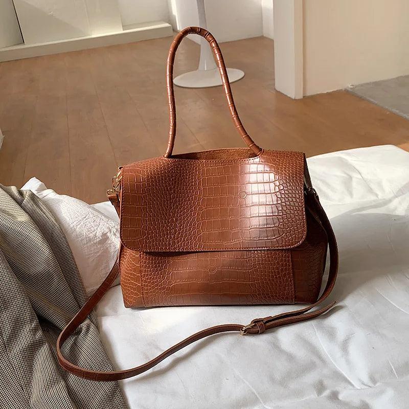 Genuine Leather Bag - Clove