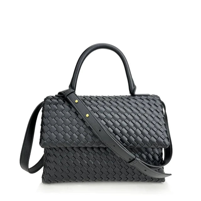 Débora Woven Genuine Leather Bag