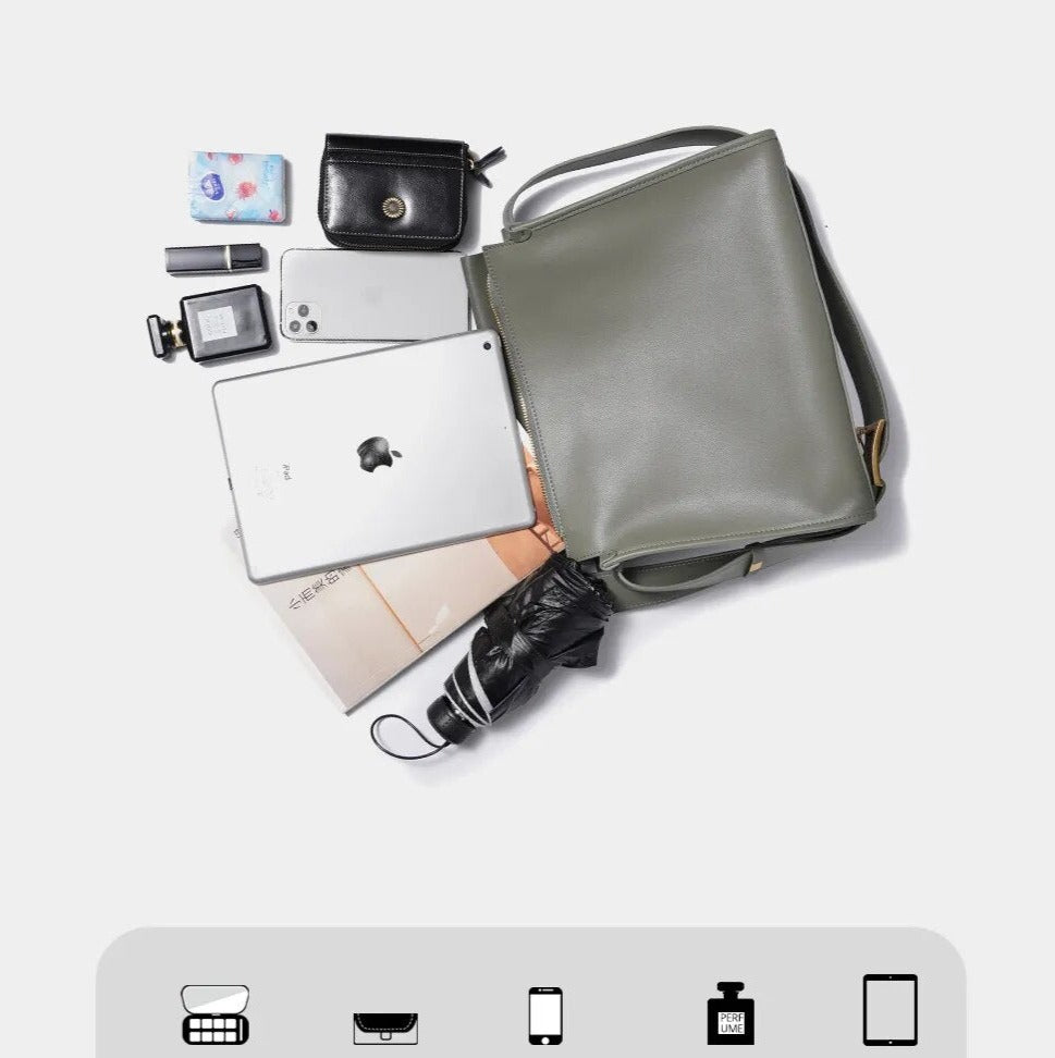 Naomi Genuine Leather Crossbody Bag