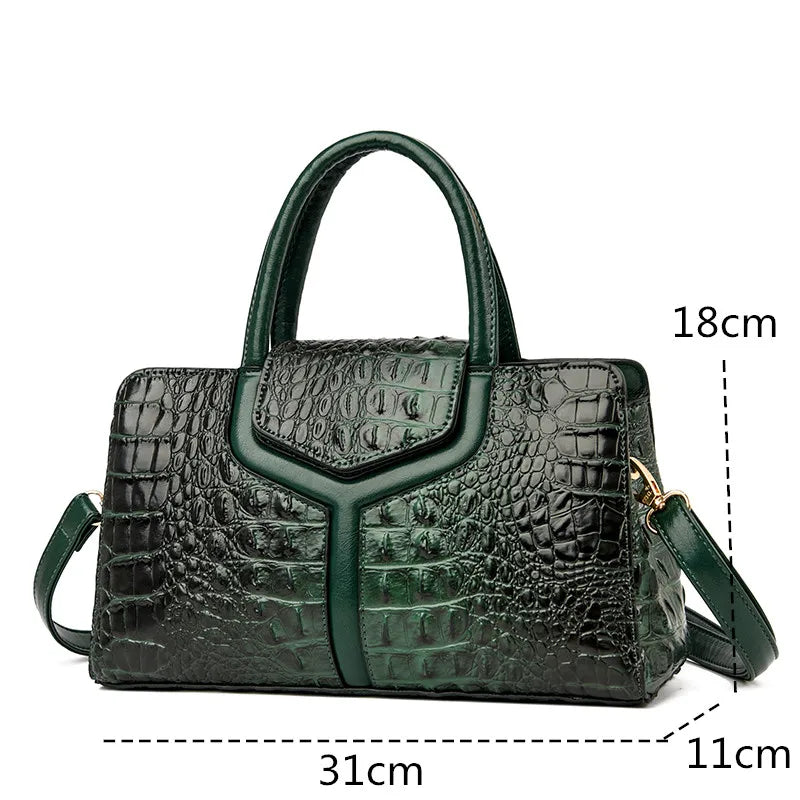 Genuine Leather Bag - Crock