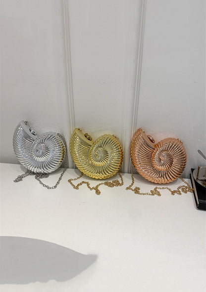 Acrylic Crossbody Bag Summer Conch Evening Bag