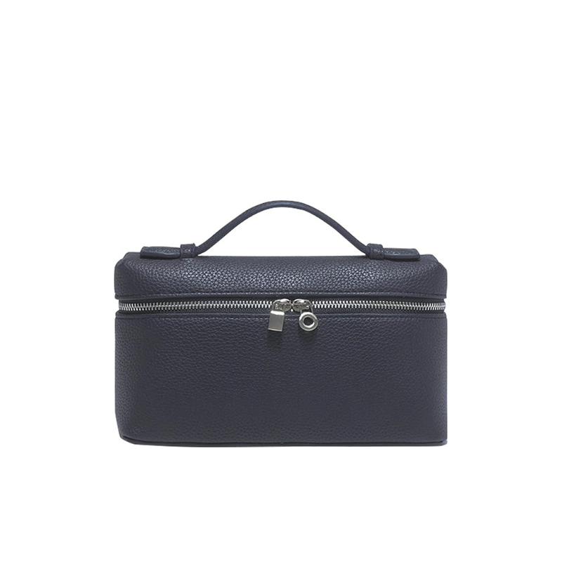 Small Pink Genuine Leather Tote Bag