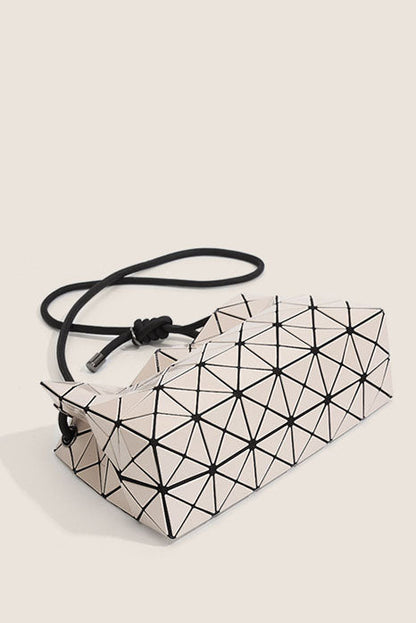 Trendy Geometric Embossed Bag