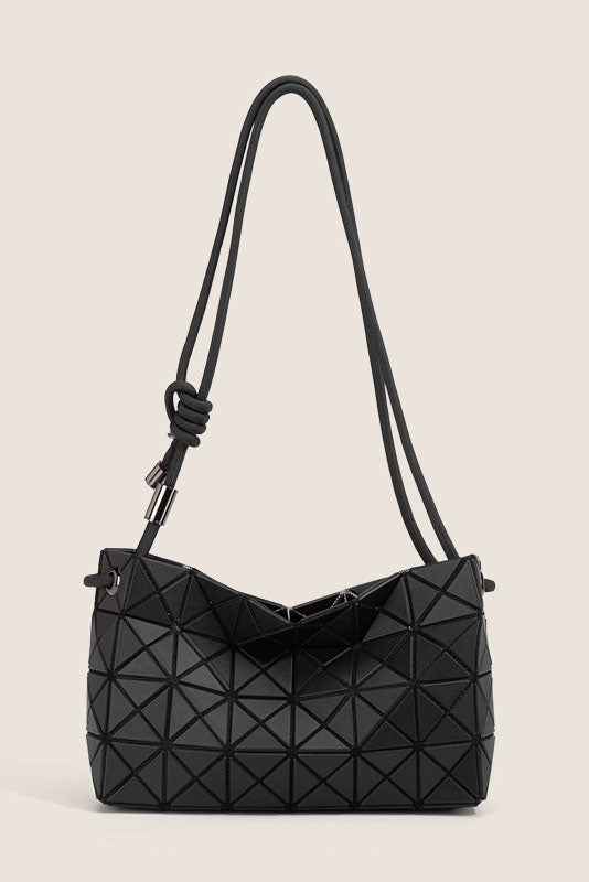 Trendy Geometric Embossed Bag