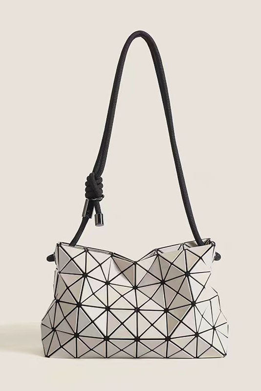 Trendy Geometric Embossed Bag