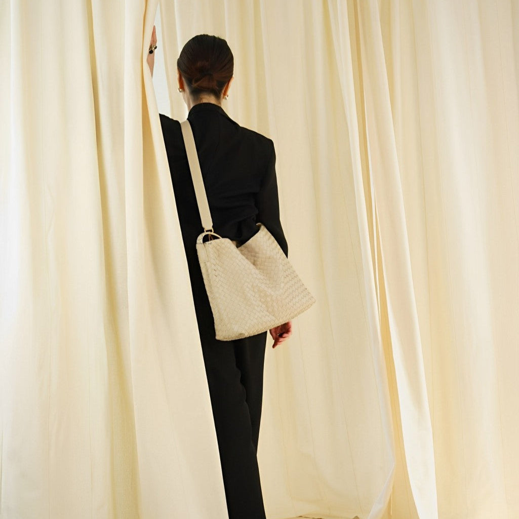 Medium Woven Bag Luna