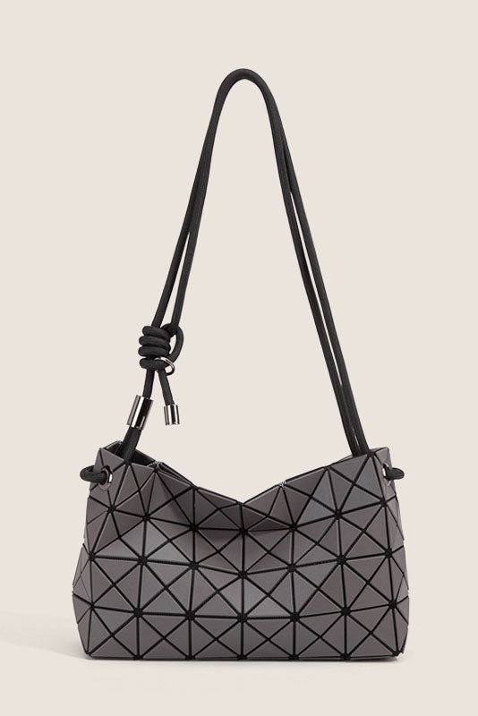 Trendy Geometric Embossed Bag