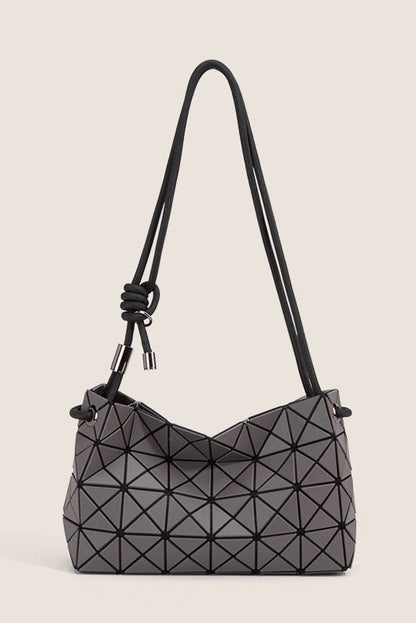 Trendy Geometric Embossed Bag