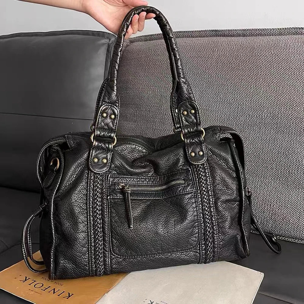 Genuine Leather Bag - Lysandra
