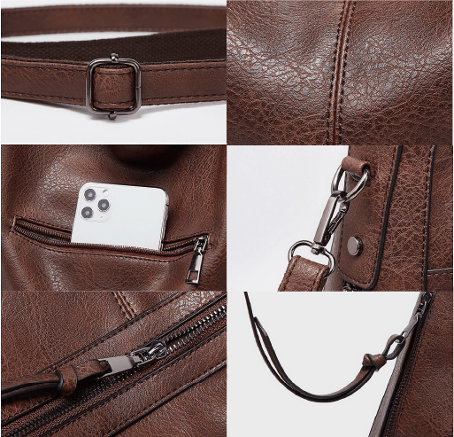 Genuine Leather Bag - Pietra
