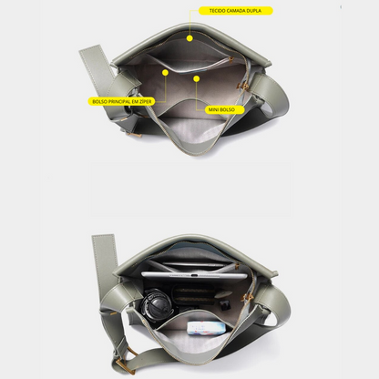 Naomi Genuine Leather Crossbody Bag