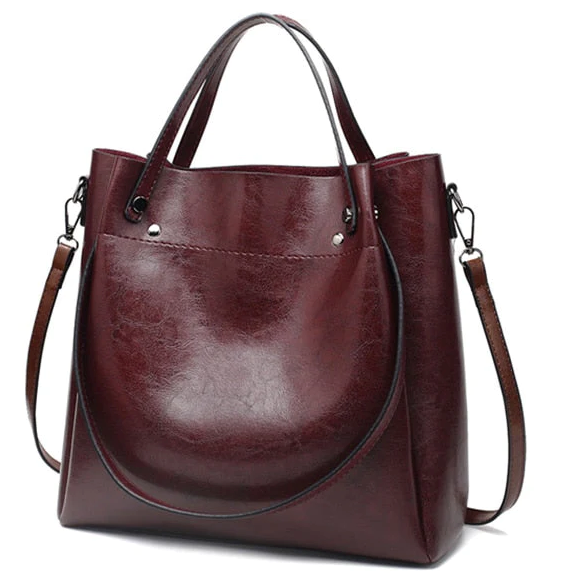 Genuine Leather Bag - Maelis
