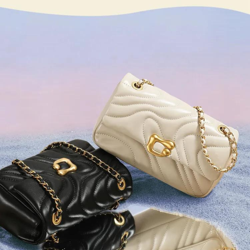 Emma Medium Genuine Leather Crossbody Bag