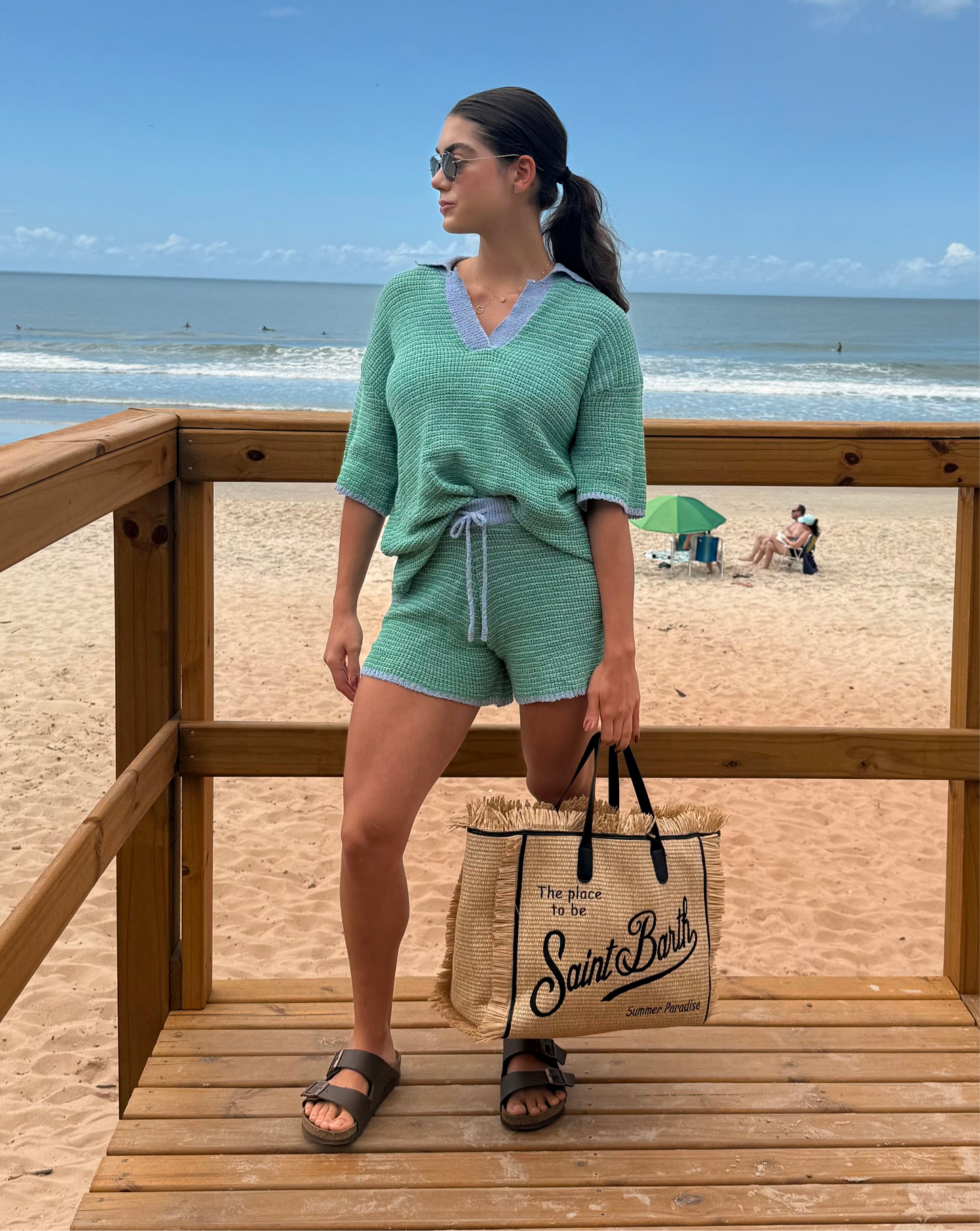 Saint Natália Beach Bag