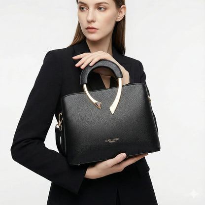 Genuine Leather Crossbody Bag - Uiva