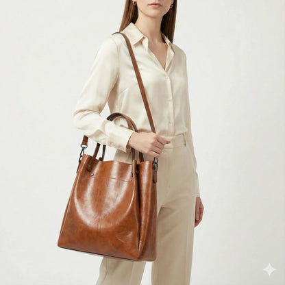 Genuine Leather Bag - Maelis