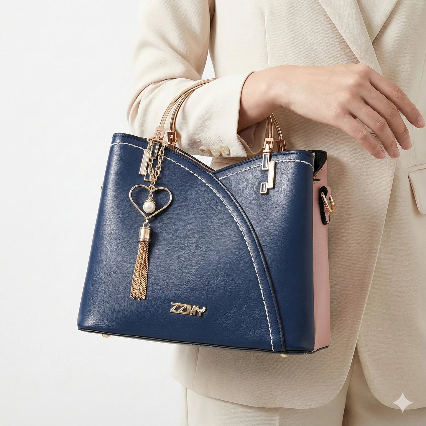 Women's Genuine Leather Bag - Florenza