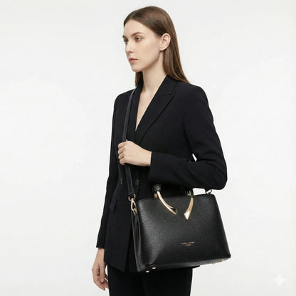 Genuine Leather Crossbody Bag - Uiva