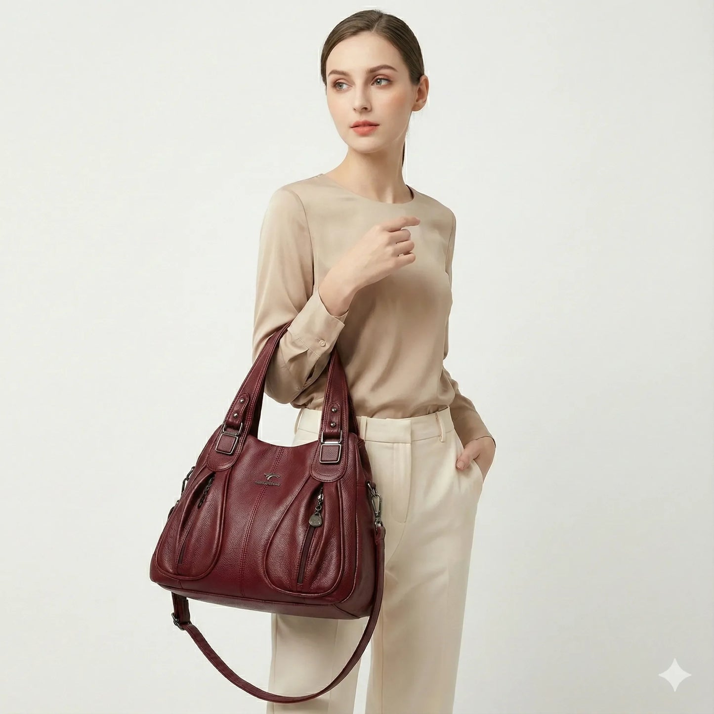 Genuine Leather Bag - Livia