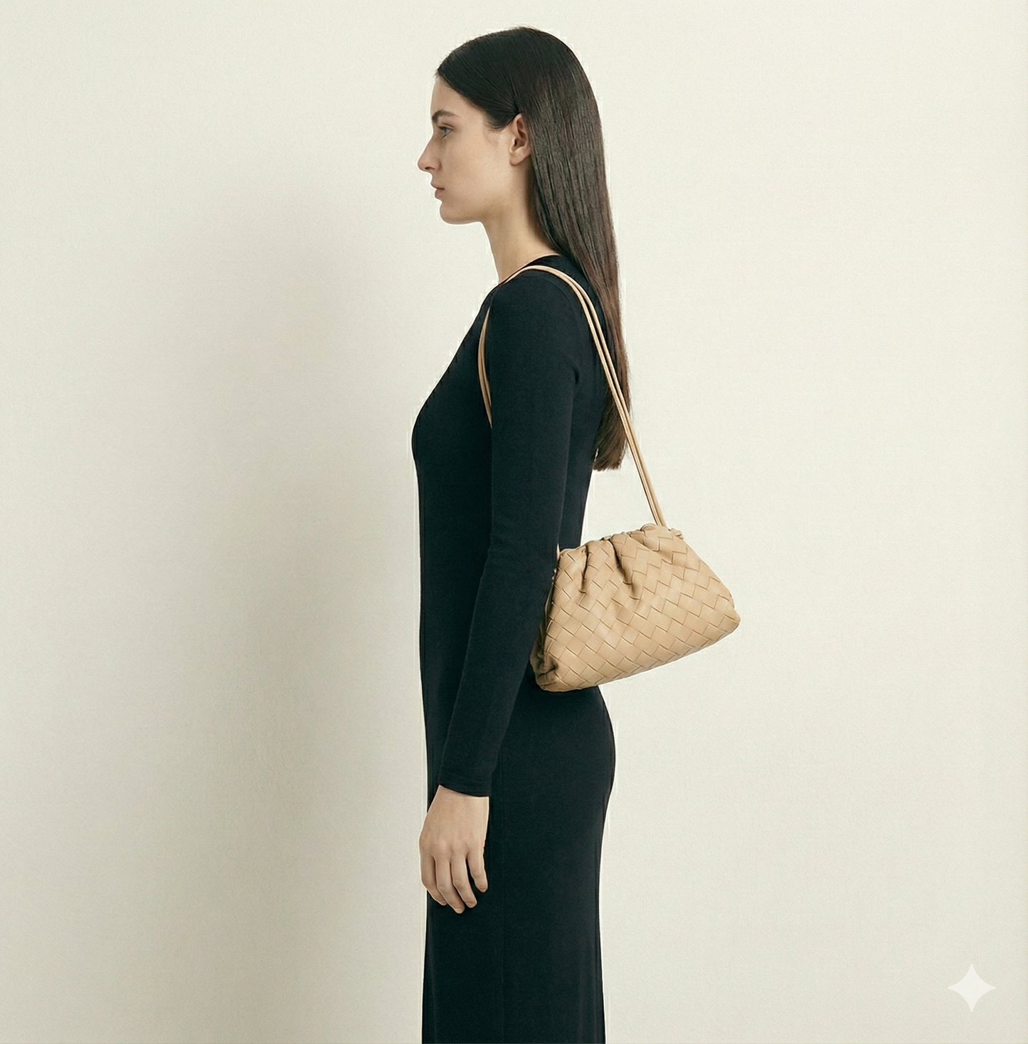 Wendy Woven Pouch Bag