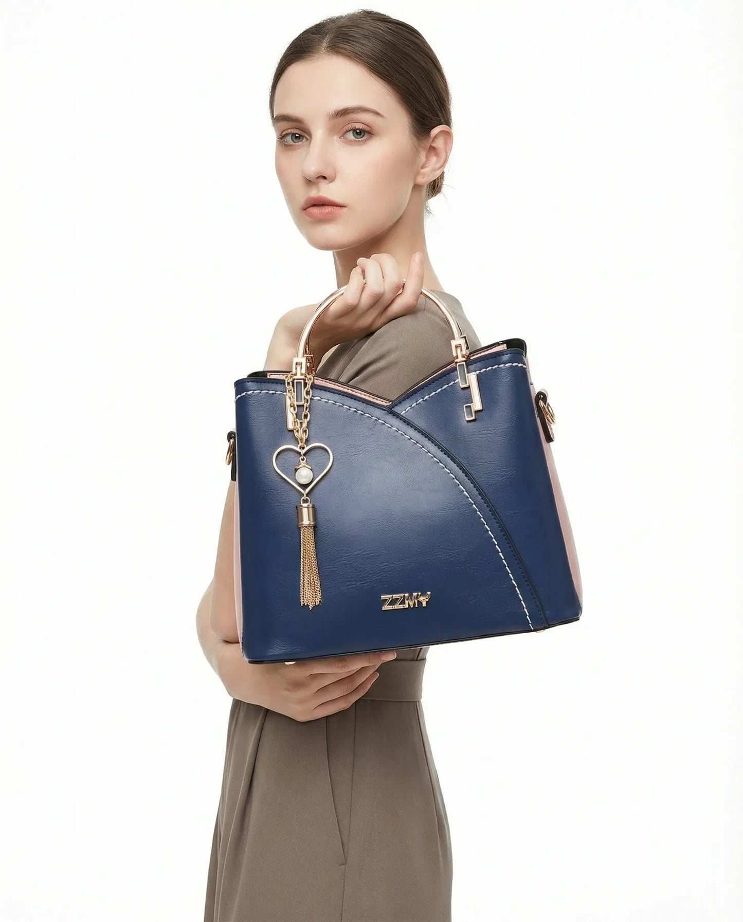 Women's Genuine Leather Bag - Florenza