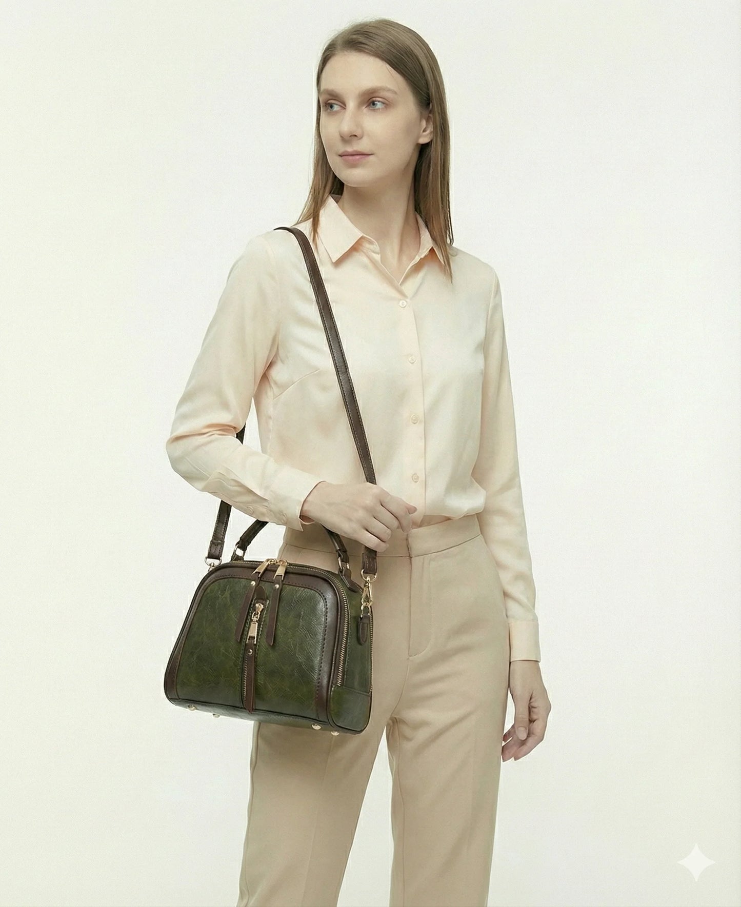 Small Genuine Leather Bag - Novelle