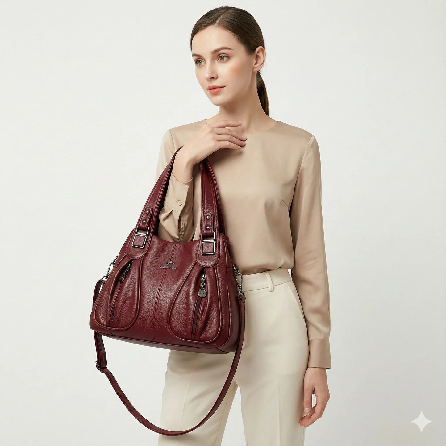 Genuine Leather Bag - Livia