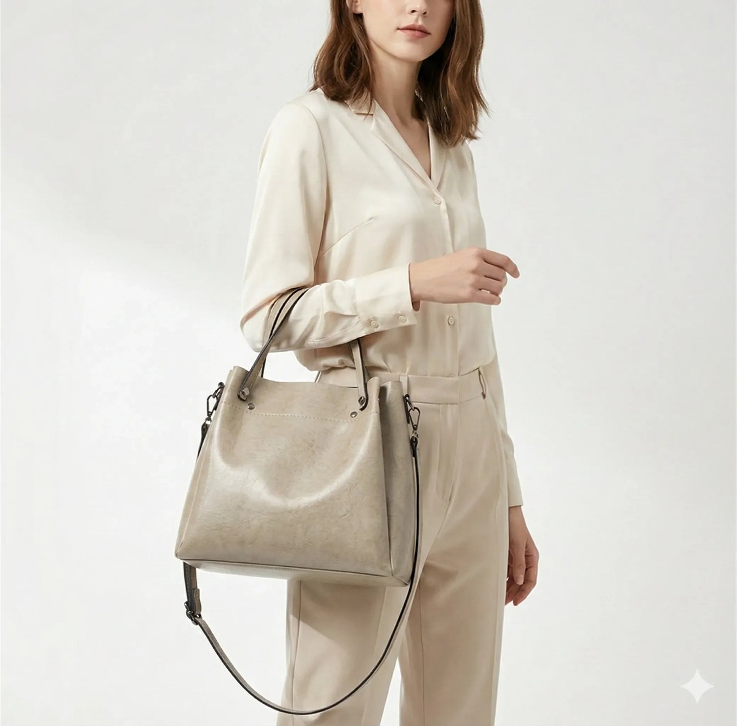 Genuine Leather Bag - Maelis