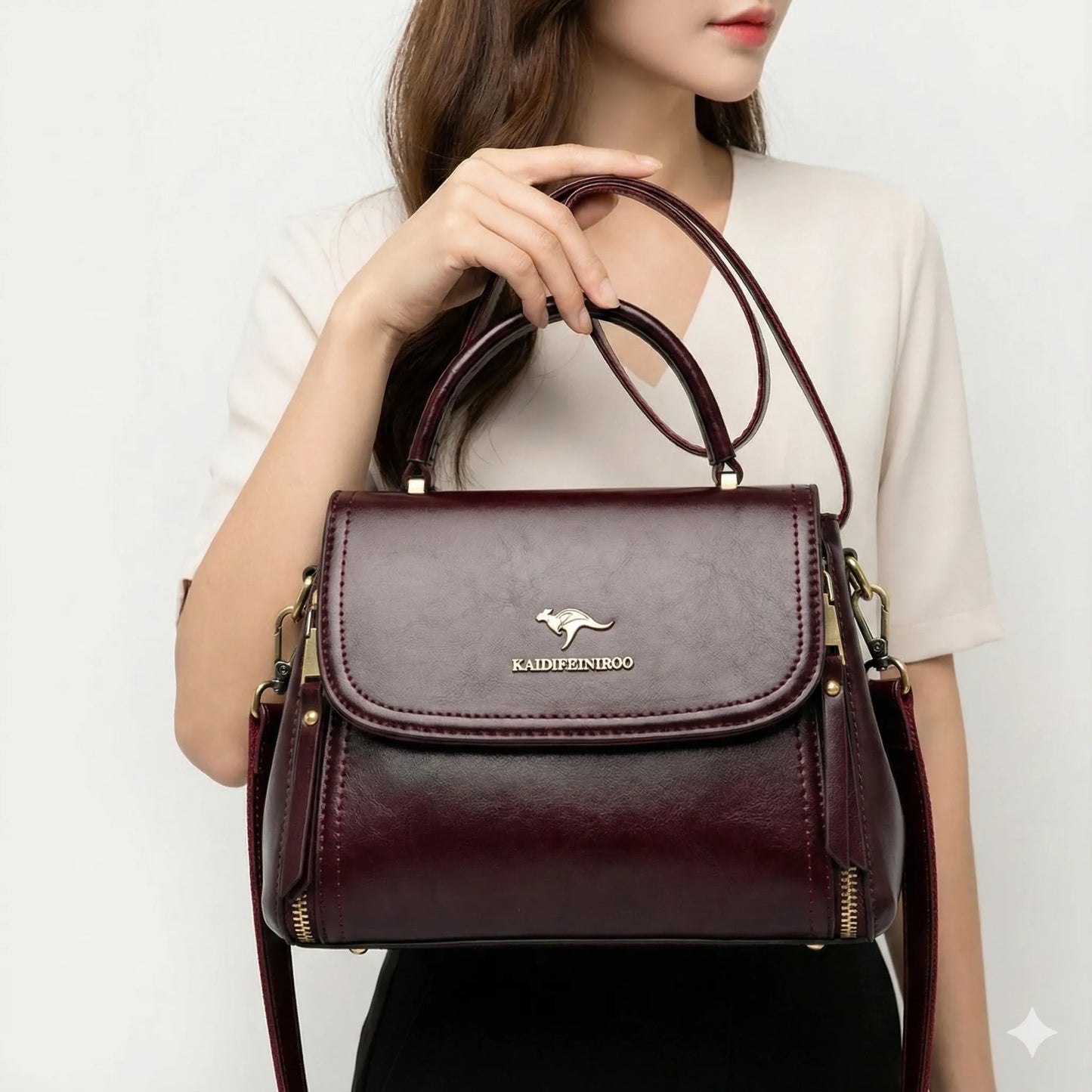 Genuine Leather Bag - Liora