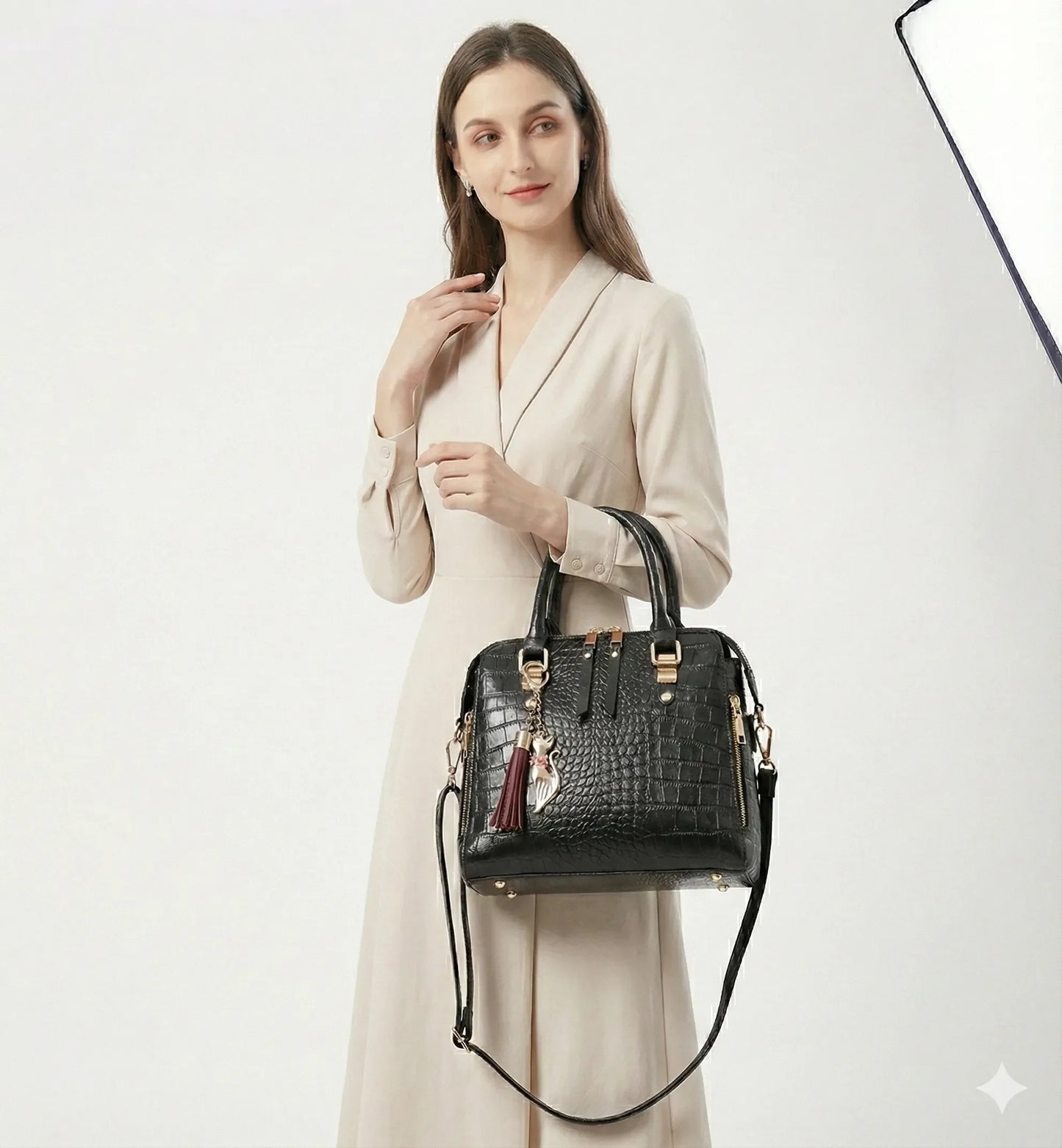 Genuine Leather Bag - Mia