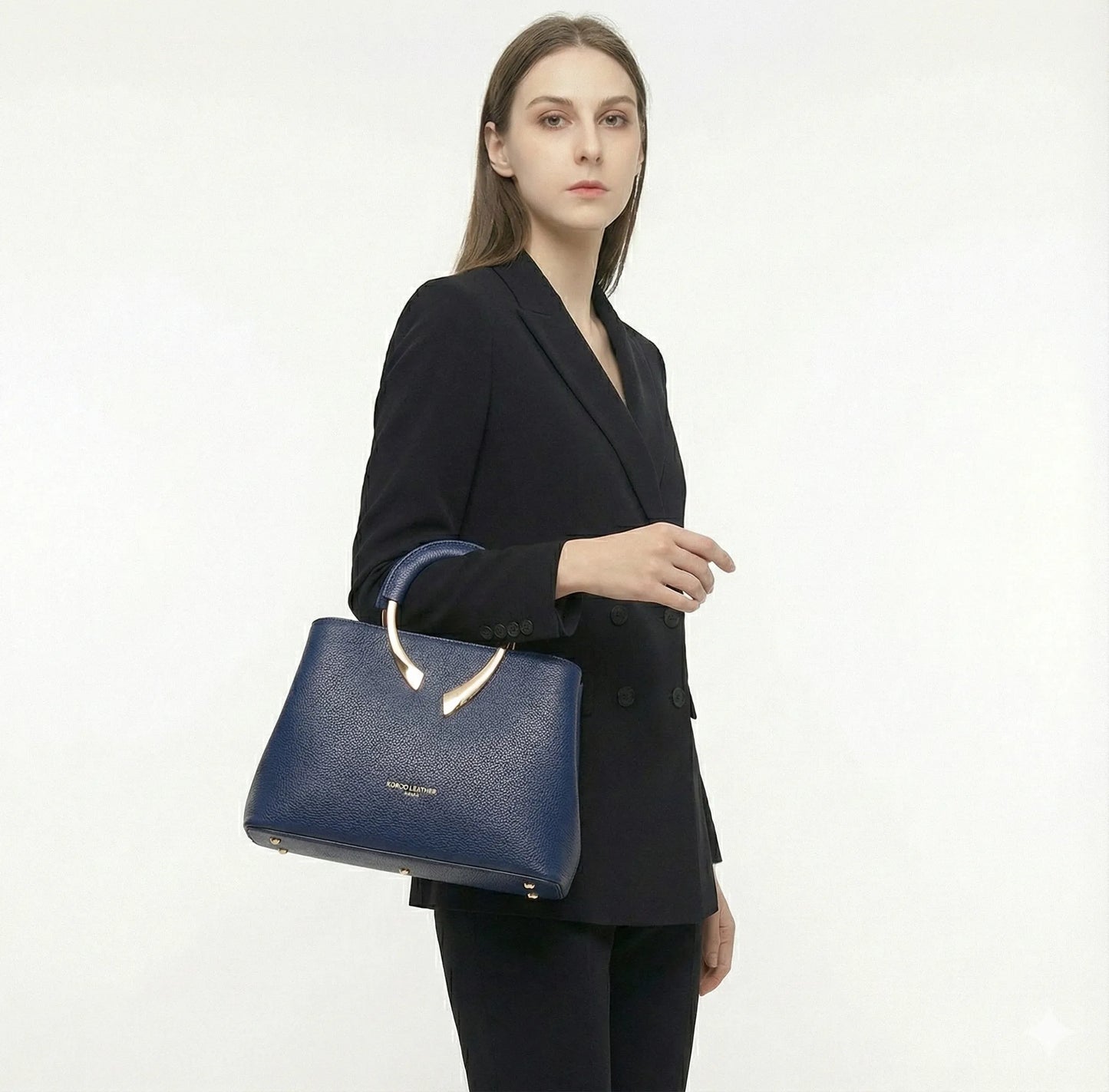 Genuine Leather Crossbody Bag - Uiva