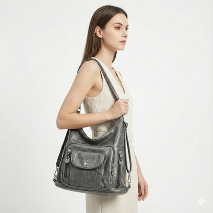 Women's Genuine Leather Bag - Lim