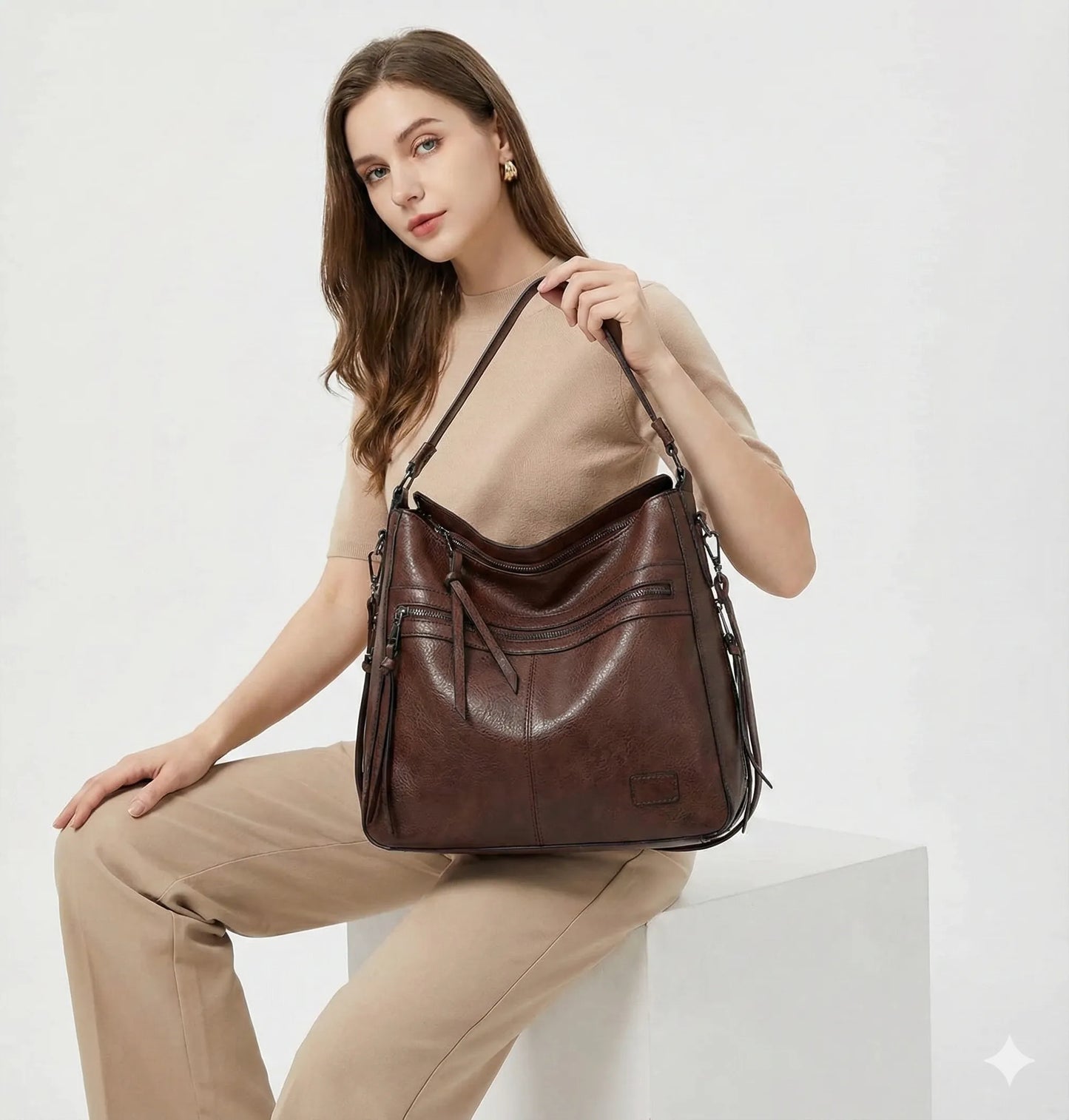 Genuine Leather Bag - Pietra