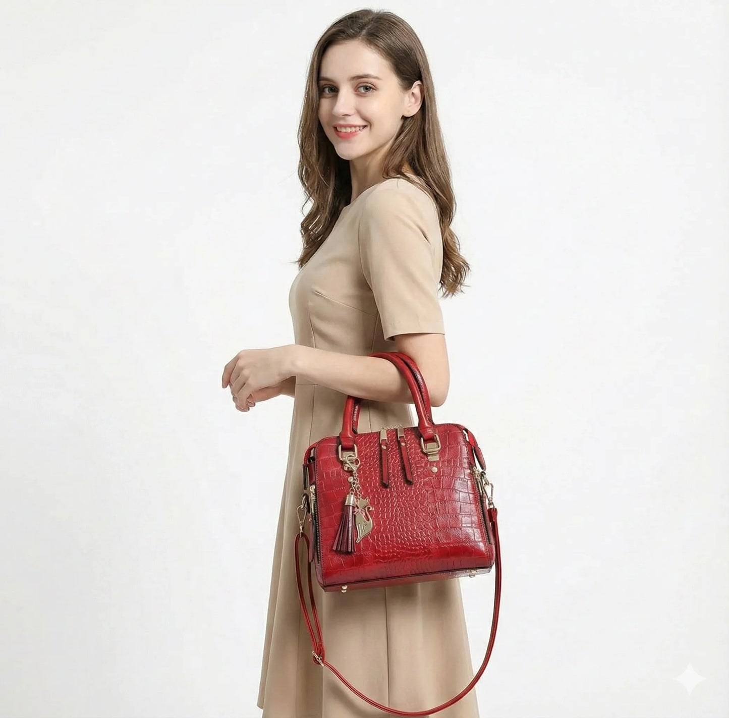 Genuine Leather Bag - Mia