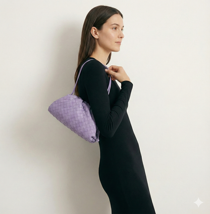 Wendy Woven Pouch Bag