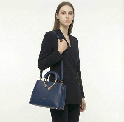 Genuine Leather Crossbody Bag - Uiva