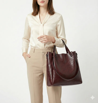 Genuine Leather Bag - Maelis