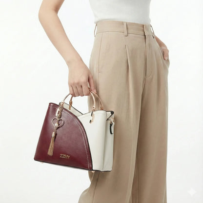 Women's Genuine Leather Bag - Florenza