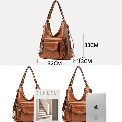 Women's Genuine Leather Bag - Lim