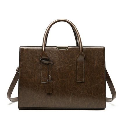 Genuine Leather Set Bag + 2 Wallets - Zayna