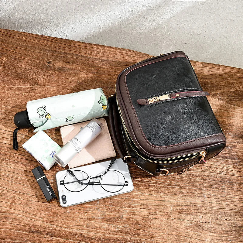 Small Genuine Leather Bag - Novelle