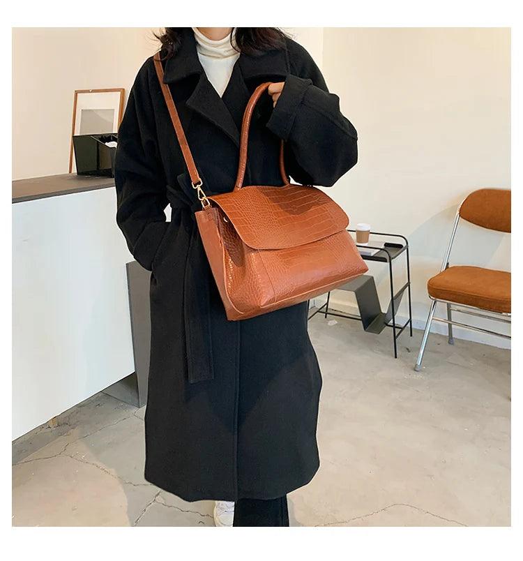 Genuine Leather Bag - Clove