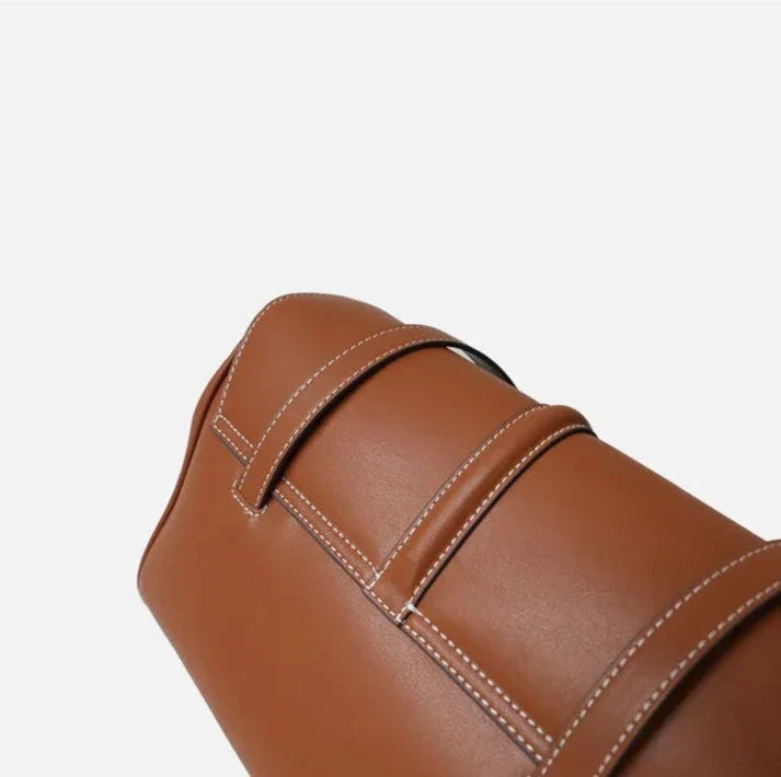 Genuine Leather Tote Bag Ione