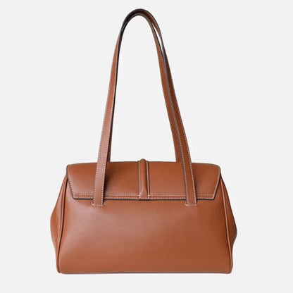Genuine Leather Tote Bag Ione