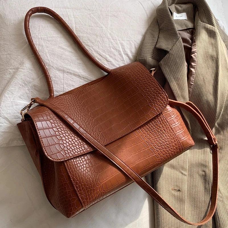 Genuine Leather Bag - Clove