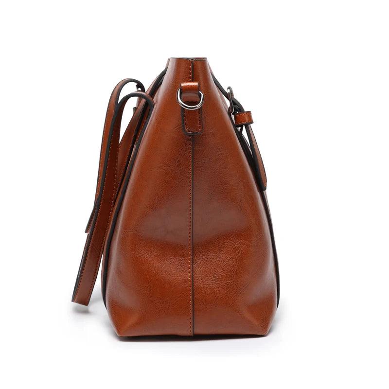 Genuine Leather Bag - Mother