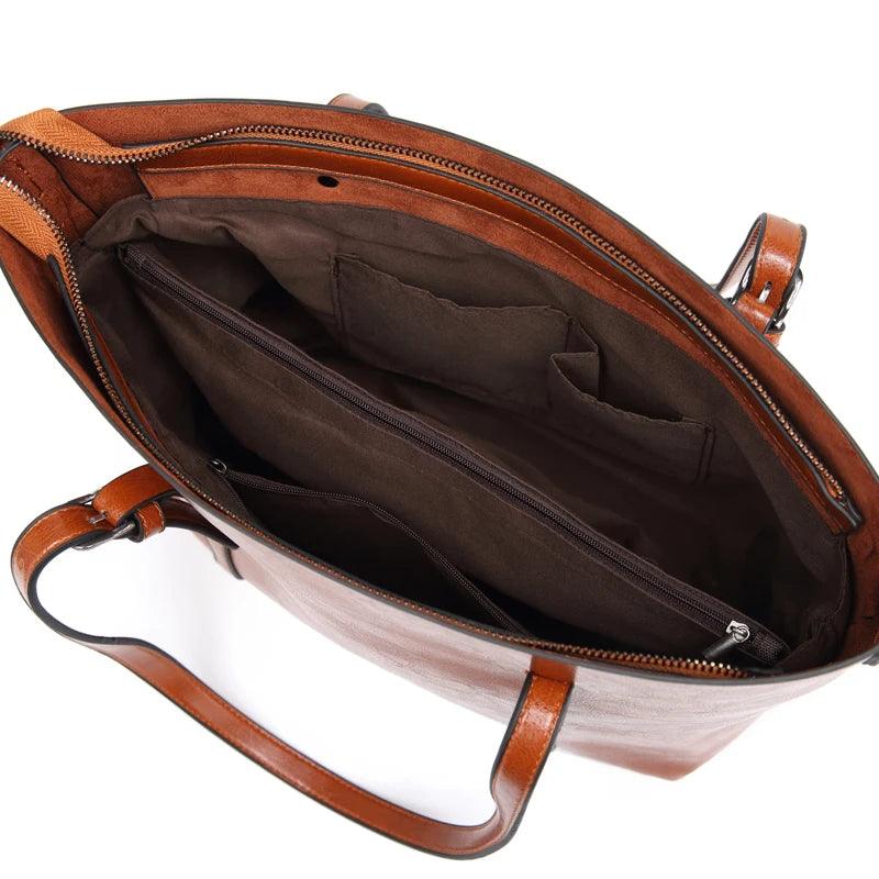 Genuine Leather Bag - Mother