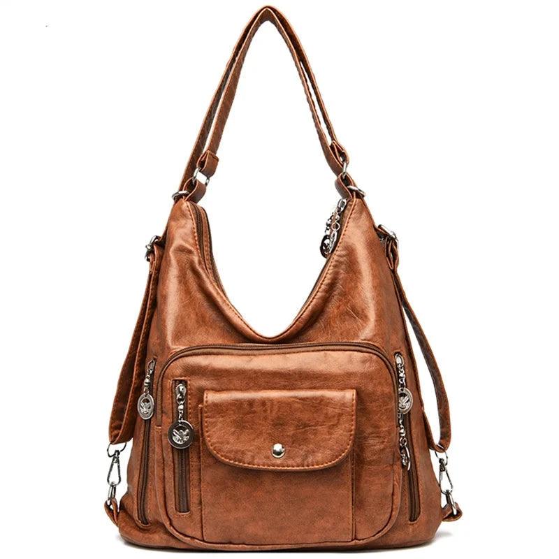 Women's Genuine Leather Bag - Lim