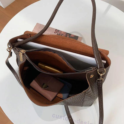 Genuine Leather Bag - Clove