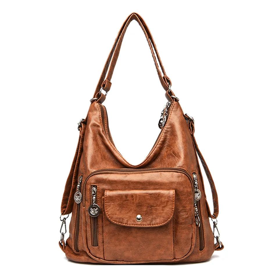Women's Genuine Leather Bag - Lim